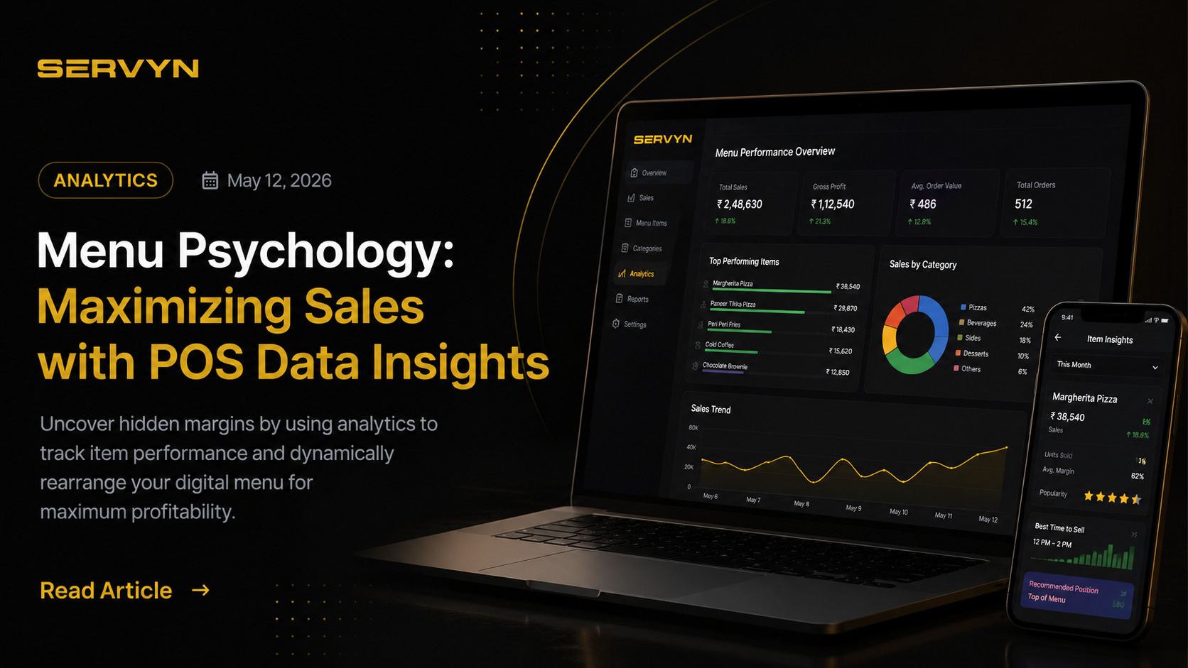 Menu Psychology: Maximizing Sales with POS Data Insights